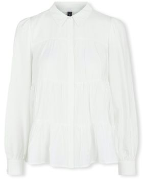 Blúzka Y.a.s  YAS Noos Pala Shirt - White