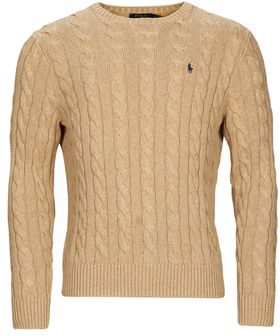Svetre Polo Ralph Lauren  PULL COL ROND EN MAILLE TORSADEE