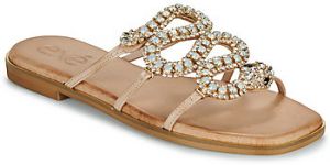 Šľapky Exé Shoes  543-ORO-LEATHER-NATURAL