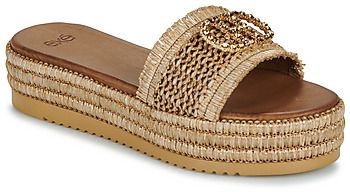 Šľapky Exé Shoes  549-HYDRA-RAFFIA-TAN
