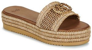 Šľapky Exé Shoes  549-HYDRA-RAFFIA-TAN