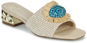 Šľapky Exé Shoes  KATY-424-RAFFIA-BEIGE