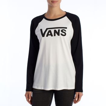 Tričká s dlhým rukávom Vans  VN0A5HNOWHT-WHITE