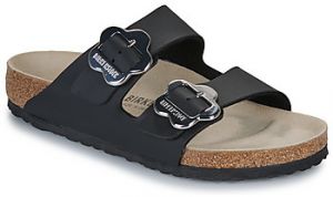 Šľapky BIRKENSTOCK  Arizona Kids Flower Buckle BF Black