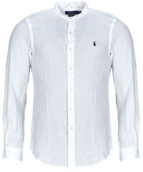 Košele s dlhým rukávom Polo Ralph Lauren  CHEMISE AJUSTEE SLIM FIT EN LIN COL MAO
