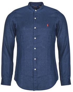 Košele s dlhým rukávom Polo Ralph Lauren  CHEMISE AJUSTEE SLIM FIT EN LIN COL MAO