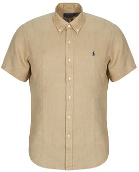 Košele s krátkym rukávom Polo Ralph Lauren  CHEMISE MANCHES COURTES COUPE DROITE EN LIN