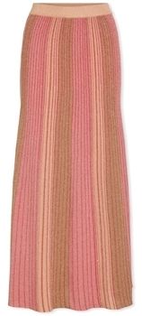 Sukňa Vila  Melvina Gitter Skirt - Aurora Red