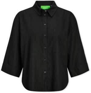 Blúzka Jjxx  Breeze Summer Shirt - Black