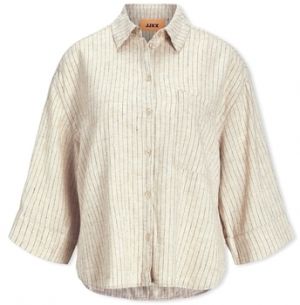 Blúzka Jjxx  Breeze Summer Shirt - Feather Gray
