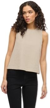 Blúzka Vila  Top Lania Short - Feather Gray