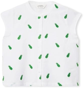 Blúzka Compania Fantastica  COMPAÑIA FANTÁSTICA Camisa 41115 - White