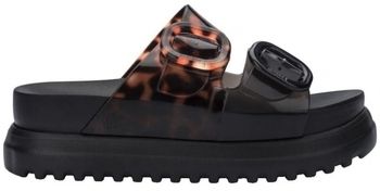 Sandále Melissa  Cozy Platform - Black/Clear Tortoise