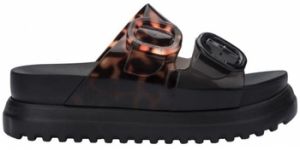 Sandále Melissa  Cozy Platform - Black/Clear Tortoise