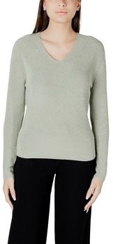 Svetre Street One  LTD_QR_lurex v-neck sweater 303220