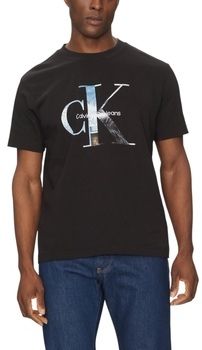 Polokošele s dlhým rukávom Calvin Klein Jeans  PHOTO MONOGRAM TEE J30J327483