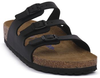 Šľapky BIRKENSTOCK  FLORIDA BLK CALZ S