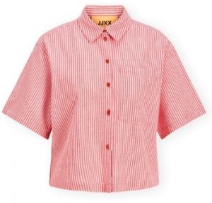 Blúzka Jjxx  Windy Seersucker Shirt - Racing Red