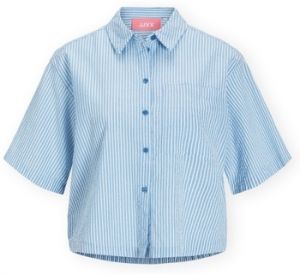 Blúzka Jjxx  Windy Seersucker Shirt - Little Boy Blue