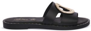 Šľapky S.piero  BLK LEATHER