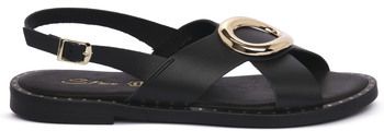 Sandále S.piero  BLK LEATHER