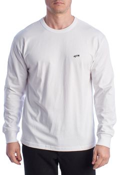 Tričká s dlhým rukávom Vans  VN0A5E1LWHT1-WHITE