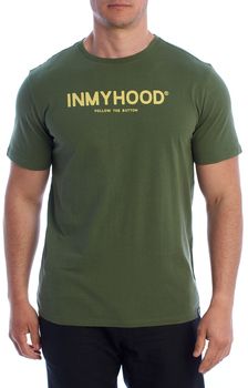 Tričká s krátkym rukávom Inmyhood  HS24MTS02-MILITARY