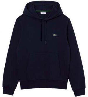Mikiny Lacoste  Fleece Hoodie Navy Blue