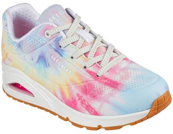 Nízke tenisky Skechers  Uno-Hyped Hippie 155362-WMLT White Multi