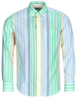 Košele s dlhým rukávom Gant  REG VOILE MULTI STRIPE SHIRT