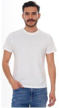 Tričká s krátkym rukávom Basics&More  BA25SMTS0000001Off_White