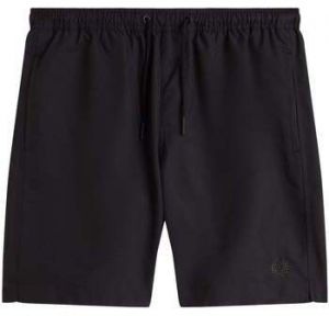 Plavky Fred Perry  Classic Swim Shorts Black/Court Green