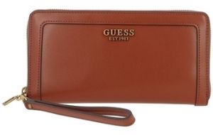 Peňaženky Guess  ZADIE SLG CHEQUE ORGNIZER  WHISKEY SWVB8415630