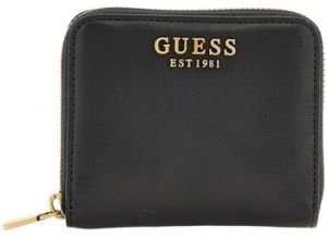 Peňaženky Guess  LAUREL SLG LARGE ZIP  BLACK SWVB85 00370