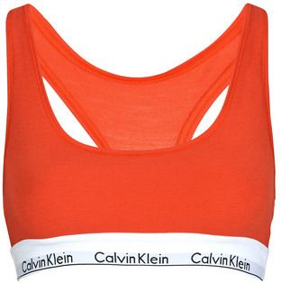 Športové podprsenky Calvin Klein Jeans  UNLINED BRALETTE
