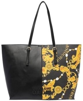Veľká nákupná taška/Nákupná taška Versace  75VA4BP6  G89-BLACK/GOLD 75VA4BP6