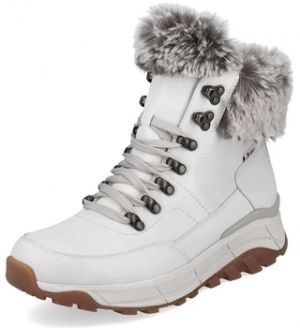 Čižmičky Rieker  W0063  80-offwhite/murmel W0063