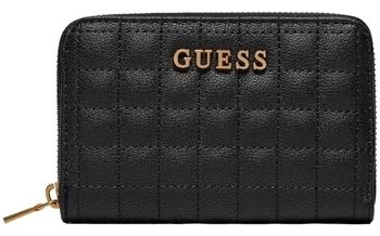 Peňaženky Guess  TIA SLG MEDIUM ZIP A  BLACK SWQA91 87400