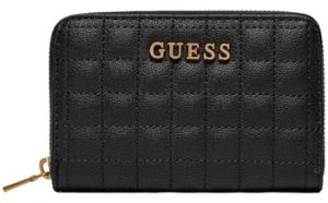 Peňaženky Guess  TIA SLG MEDIUM ZIP A  BLACK SWQA91 87400