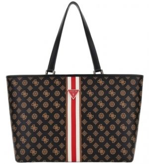 Veľká nákupná taška/Nákupná taška Guess  VAN SANT  MOCHA LOGO TWP926 90240