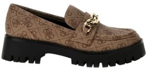 Mokasíny Guess  ALMOSTY  BEIGE BROWN FLTALM FAL14