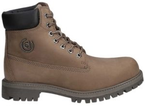 Polokozačky Bugatti  POLEMAN  6410-mid-brown / black 321-ANV30-1550