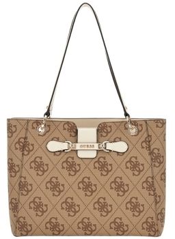 Kabelky Guess  NOLANA NOEL TOTE  LATTE LOGO/BONE HWOS95 00250