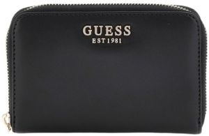 Peňaženky Guess  LAUREL SLG MEDIUM ZIP AROUND  BLACK SWVC85 00140