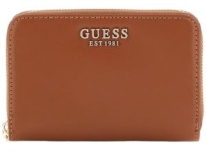 Peňaženky Guess  LAUREL SLG MEDIUM ZIP AROUND  COGNAC SWVC85 00140