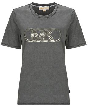 Tričká s krátkym rukávom MICHAEL Michael Kors  CROP GWSH EMPIRE STUD TEE