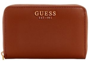 Peňaženky Guess  LAUREL SLG MEDIUM ZIP AROUND  COGNAC SWVA85 00400