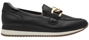 Mokasíny Jana  82476642 097-BLACK/GOLD Noir