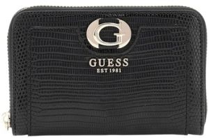 Peňaženky Guess  ORLINA SLG MEDIUM ZI BLACK Noir