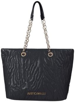 Veľká nákupná taška/Nákupná taška Roberto Cavalli  78RA4BE2-ZSB23 899-BLACK Noir